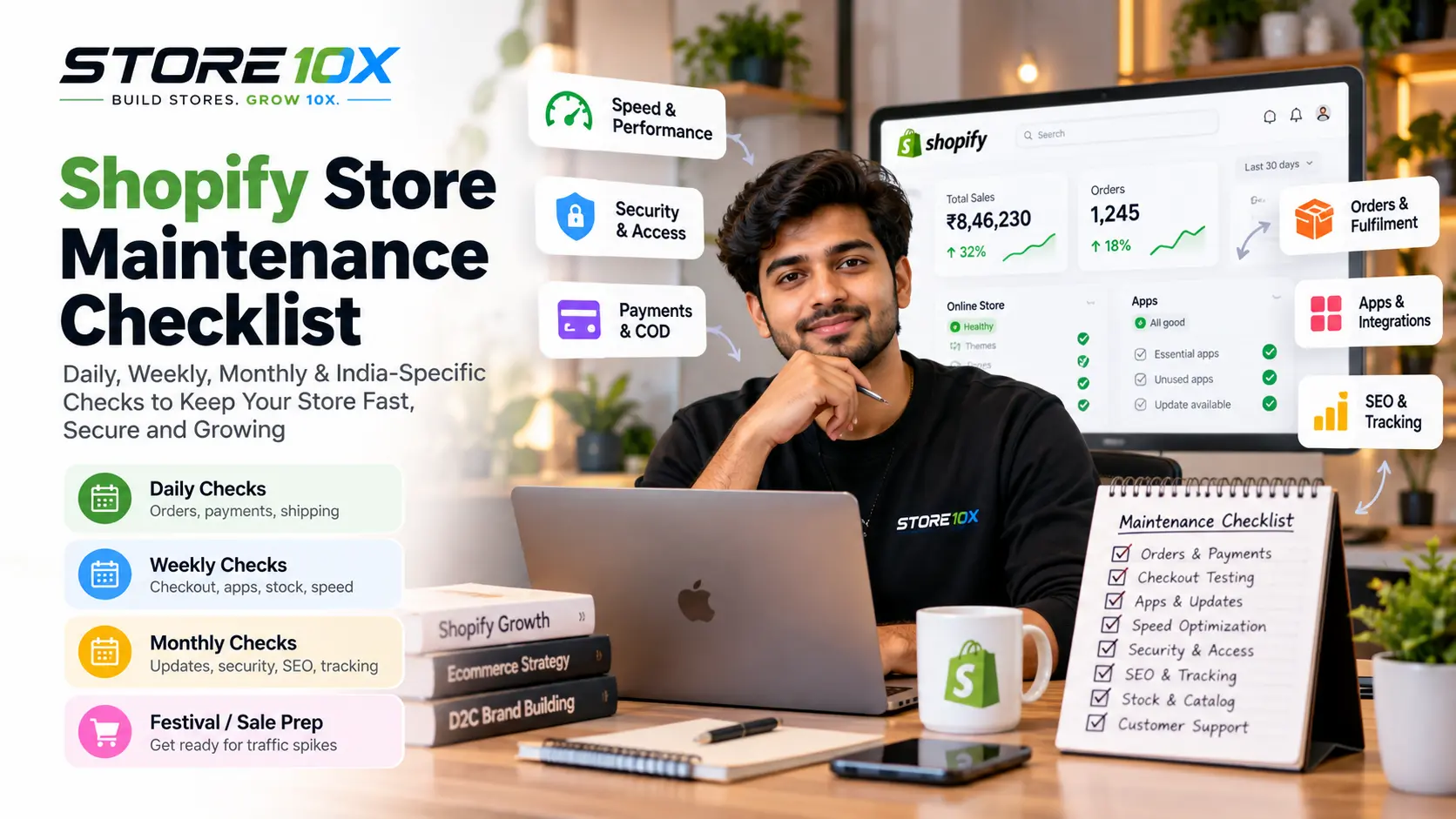 Shopify Store Maintenance Checklist